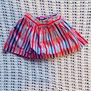 2T Multicolor Tea Skirt